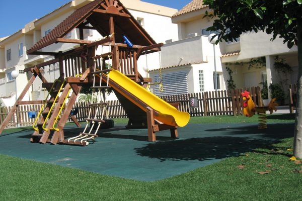 La seguridad en los parques infantiles